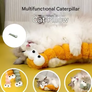 Gối mèo sang trọng mềm hàng đầu có chức năng mọc răng và truyền Catmint cho mèo con