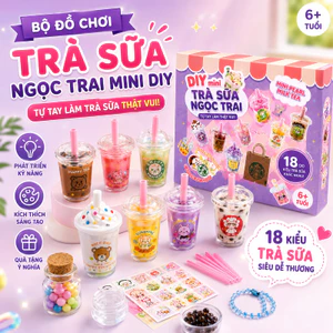 Bộ đồ Chơi Trà Sữa Ngọc Trai Mini DIY,Nhiều Mẫu Mã Màu Sắc,quà Sinh Nhật Dễ Thương Cho Bé Gái