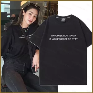 BLANK The Series Faya Peraya Malisorn PROMISE Cosplay vải 3D mùa hè Áo thun tay ngắn