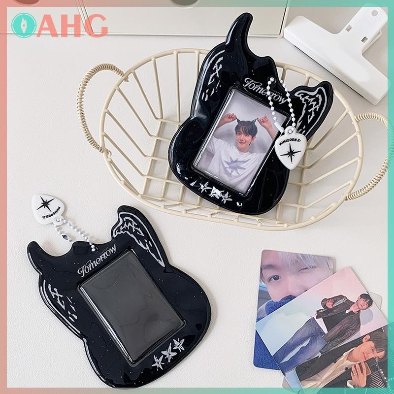 THÊM Hoạt Hình Photocard Hộp Đựng Thẻ Túi Móc Khóa Đàn Guitar Photocard Túi Dễ Thương Hình Thần Tượng Hình Ảnh Bảo Vệ Thần Tượng Giá Đỡ Thẻ Ảnh BSS