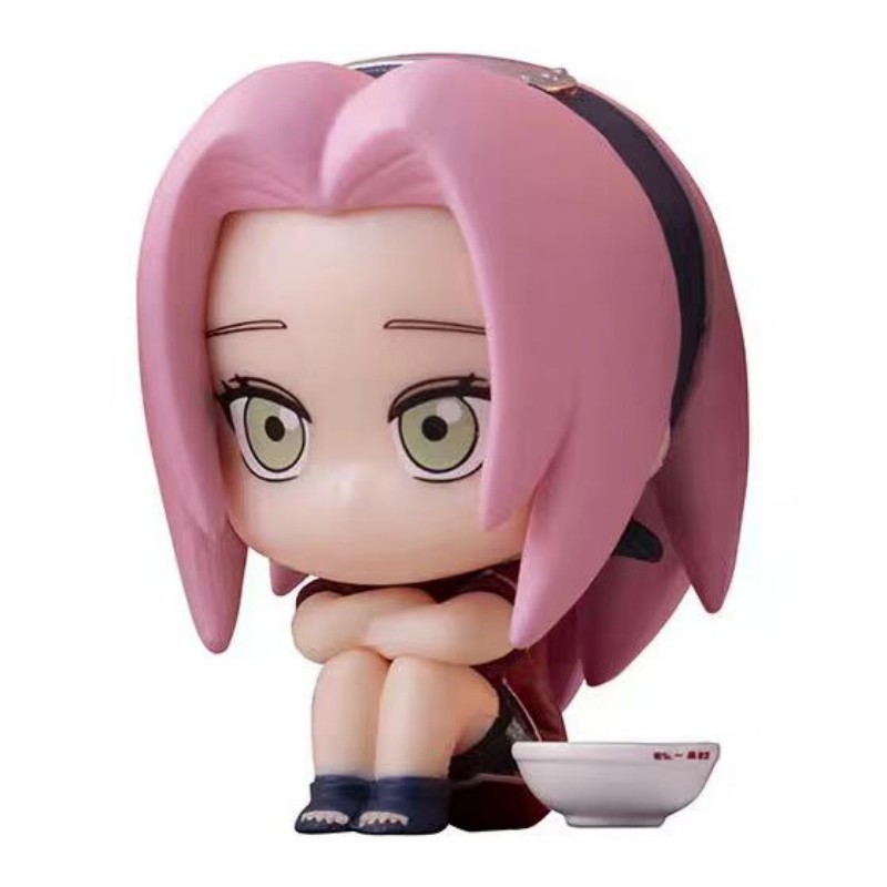[BTF] Hàng có sẵn BANDAI Gashapon Naruto Ichiramen Trang trí kiểu chờ đợi Naruto Sasuke 5MEC