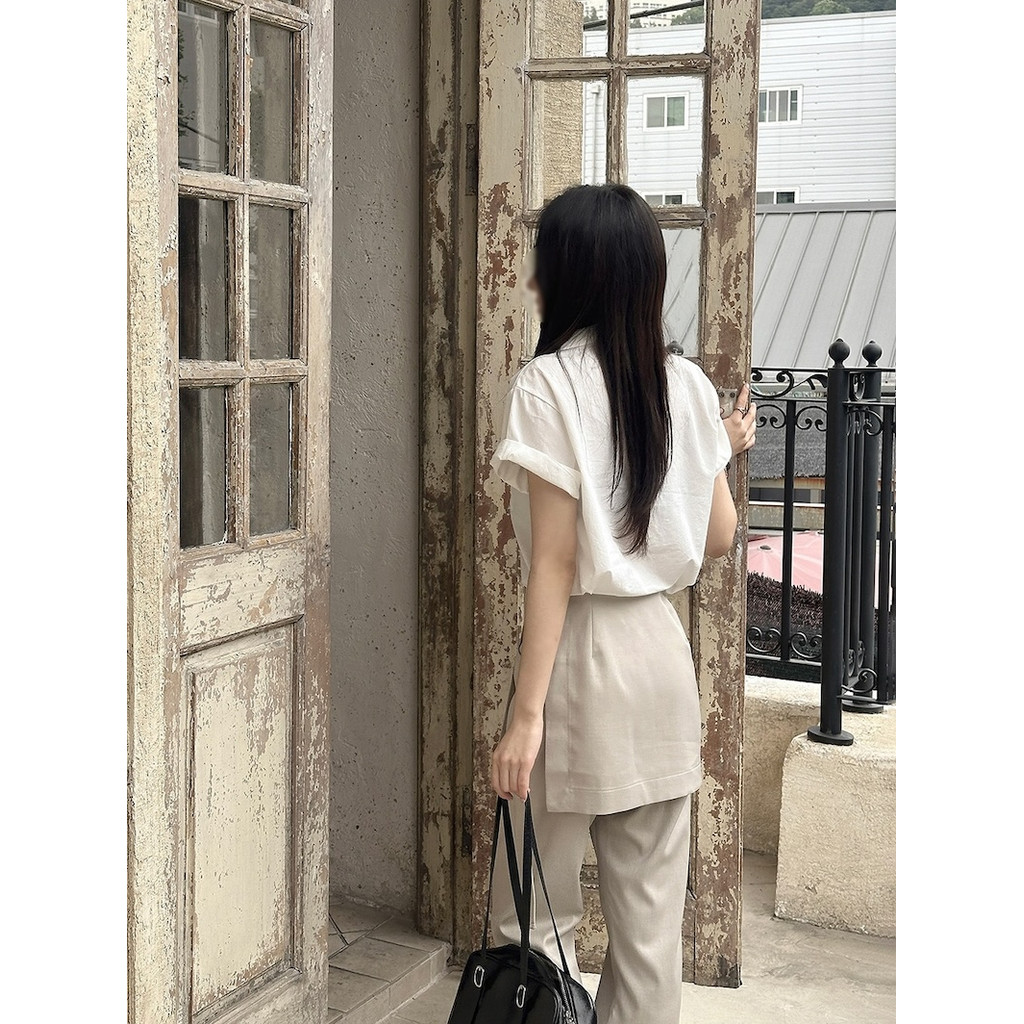 SUXI Quần nữ lưng cao có dây rút - Phù hợp mọi mùa