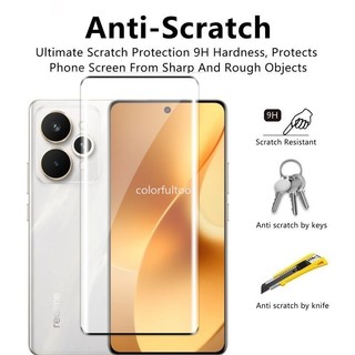 Kính Cường Lực 2 TRONG 1 Cho Realme 15 Pro Plus 15Pro + 15T Realme15Pro 4G 5G 3D Cong Mặt Trước Bảo Vệ Màn Hình Mặt Sau Camera Bảo Vệ Ống Kính Phim Cho Realme 15 2025
