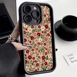 Ốp Lưng Hoa Cúc Dễ Thương Cho Samsung Galaxy A07 A06 A12 A14 A50 A50S A52 A52S A23 A04 A25 A24 S21 FE Vỏ Mềm Họa Tiết Mờ Nhiều Bước TPU Chống Sốc Silicon
