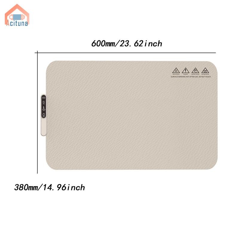Khay sưởi ấm điện Ấm thực phẩm 300W Giữ ấm thực phẩm Làm nóng nhanh Placemat Tấm sưởi ấm cho tân gia Nhà hàng tại nhà
