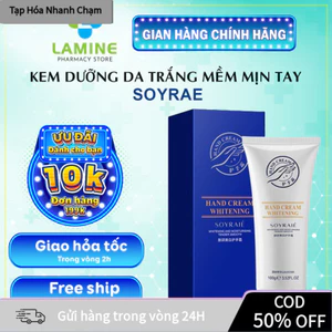 Kem Tay SOYRAIÉ 100g – Cấp Ẩm Mạnh, Dưỡng Trắng Da Tay Mịn Màng Tự Nhiên