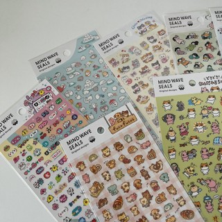 Sticker nhân vật mini Mind Wave Seals