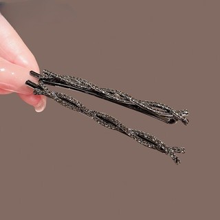 SET CLIP TÓC CAO CẤP MAUROPOLI - MÀU ĐEN PHONG CÁCH, BAO GỒM CLIP PHẲNG CHO TRÁN VÀ HAI BÊN