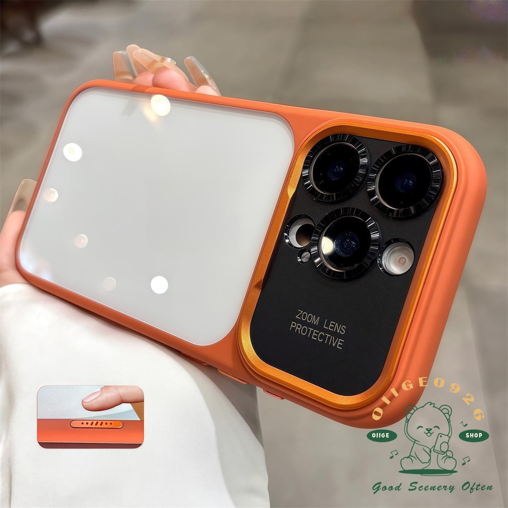 【 Ốp lưng iPhone17 】 giây thay đổi ống kính cảm giác từ tính Vỏ điện thoại iphone17 Pro Max 16 15 14 13 cho vỏ iPhone Vỏ mềm silicon TPU chống sốc
