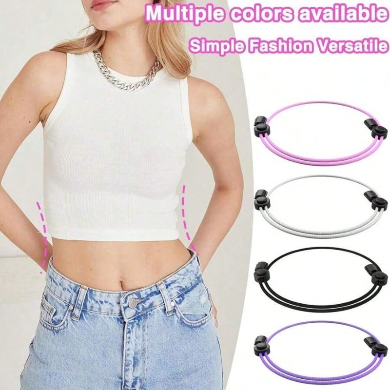 Crop Tuck Dây Đàn Hồi Cho Áo Len và Sơ Mi - Giúp Che Bụng Rò Rỉ - Phù Hợp Mùa Hè