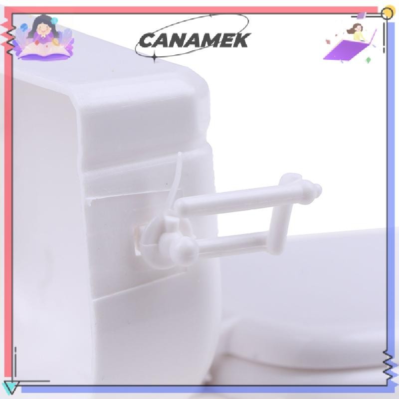 CANAMEK Nội Thất Nhà Búp Bê Vintage Phòng Tắm Vệ Sinh Đồ Chơi Thu Nhỏ Búp Bê Phụ Kiện CSF