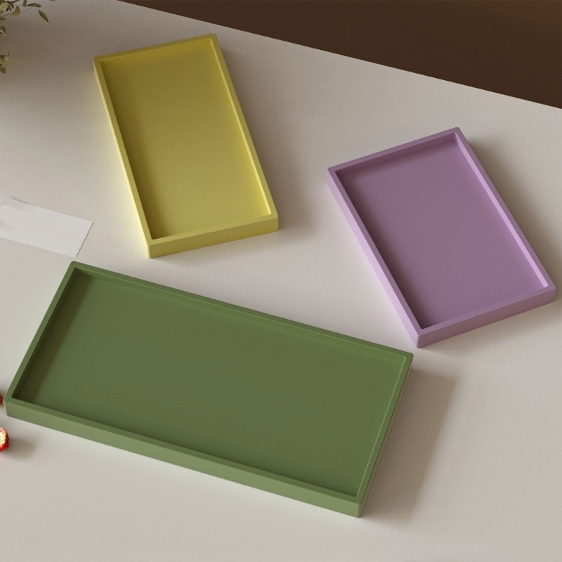 Khay Nhựa Silicon Cho Khuôn Làm Bánh Và Trang Sức Thủ Công - Dễ Sử Dụng
