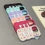 Ốp điện thoại mờ hoạt hình dễ thương Cat Cherry 3D Wave cho Realme Note 60 60 60X 50 P3X P1 Pro 5G 4G Vỏ phong cách Graffiti đơn giản Ốp lưng màu trơn