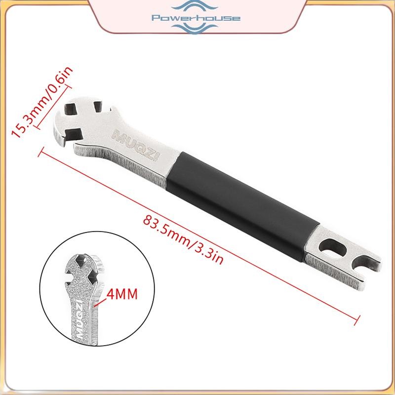 POWER Ba Nói Cờ Lê Cho 3.3 3.4 3.5MM Nói Núm Vú Sửa Chữa Tẩy Xe Đạp Bánh Xe Nói Công Cụ Điều Chỉnh Căng Thẳng.