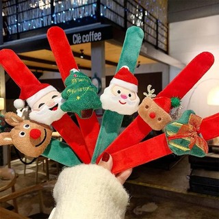 Người Tuyết Tuần lộc Trang trí Giáng sinh Xmas vỗ tay Vòng tay Dự tiệc Quà tặng Giáng sinh Vòng tay vỗ tay