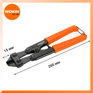 Kìm cộng lực mini trợ lực, kìm cắt sắt 8 inch/ 200mm 103608 WOKIN, cắt dây thép nhỏ