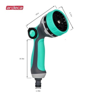 Andeca Vòi Phun Nước Tưới Cây 10 chế độ, Xịt  Rửa Xe & sân vườn, Tắm Thú cưng, Nhựa Abs Cao Cấp