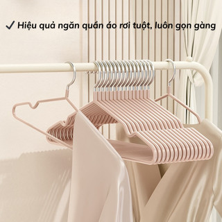Combo Móc Treo Quần Áo Myd.23 30/50 Cái, Kim Loại Pastel, Chống Gỉ Cao Cấp Tiện Lợi