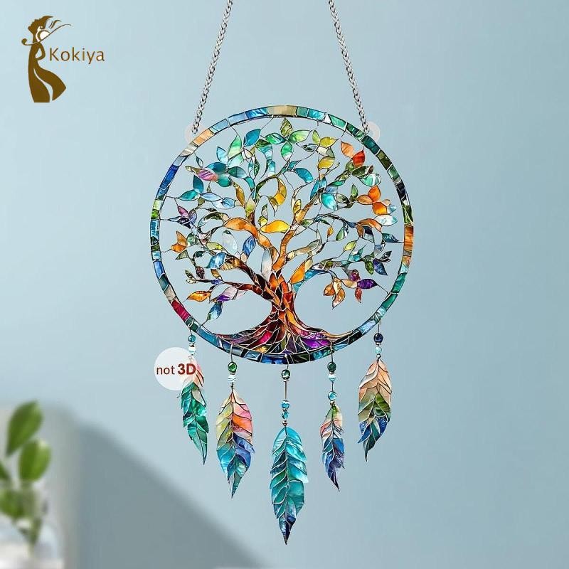 Trang trí tường Dreamcatcher, Trang trí Dream Catcher, Mảng thủ công sáng tạo 2d