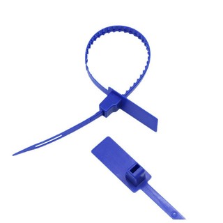 Một Lần Nhựa Niêm Phong Chặn Hậu Cần Chống dismantling Chống Trộm Khóa Túi Dệt Niêm Phong Than Xe Logo Cáp Khóa K26J