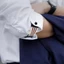 IAPPORTUNIA 2 Chiếc Nam Nữ Áo Sơ Mi Còng Giá Đỡ, Khuy măng sét Có Thể Điều Chỉnh Băng Tay Áo Giá Đỡ, Vòng Tay Co Giãn Bền Dây Buộc Nút Nối Dài Phụ Kiện