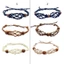 BTF Trống Đá Giá Đỡ Vòng Tay Pha Lê Giá Đỡ Vòng Tay Dây Có Thể Điều Chỉnh Dây Vòng Tay Handmade Dệt Lưới Lồng Giá Đỡ