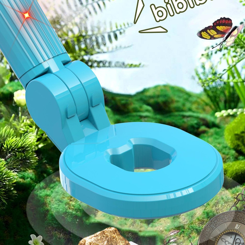 Máy dò kim loại trẻ em Có thể gập lại Truy tìm kho báu Đồ chơi giáo dục Máy dò kim loại đa năng Máy dò kim loại trẻ em