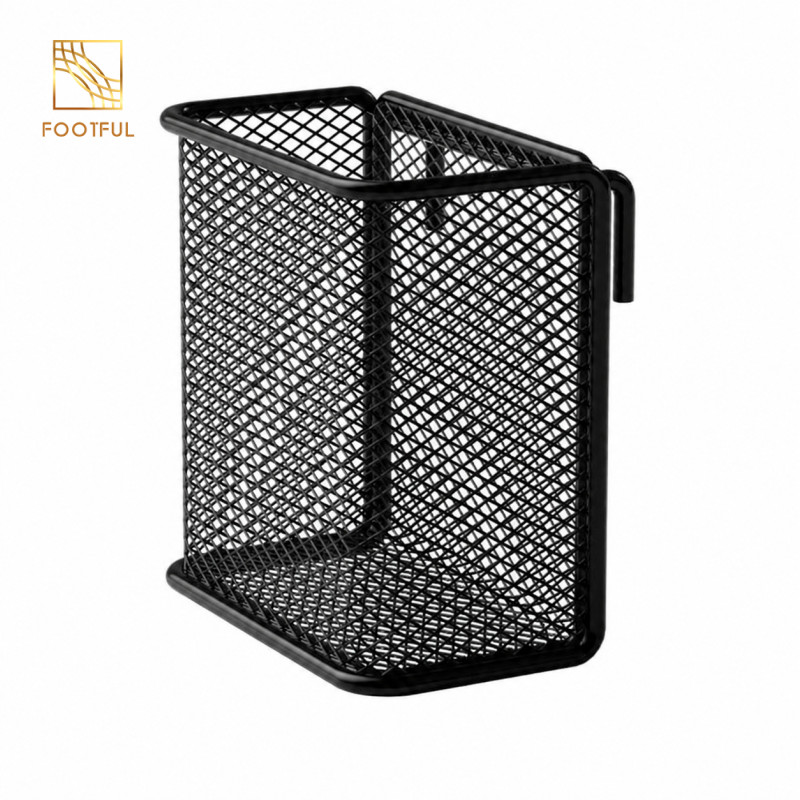 Hộp đựng bút treo kim loại Hộp đựng bút chì lưới thoáng khí dành cho sinh viên Bàn làm việc văn phòng Tidy