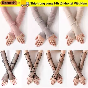 ESSENCEH Chống Nắng Tay Nữ Ấm Áp Tay UV Mỏng Chống Nắng Dài Tay