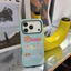 Ốp lưng iPhone "Cute Puppy" chấm bi màu xanh lá cây Vỏ xúc xích cho chó & bánh Một hộp đựng có thể tháo rời 2 trong 1 cho Apple 11 12 13 14 15 16 17 / Pro Max và Pro Plus Series có họa tiết ở mặt sau