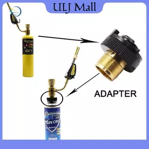 ULJ Hộp Chuyển Đổi Khí Sang Số Nạp Lại Adapter Bếp Xi Lanh Đầu Hộp Khí.