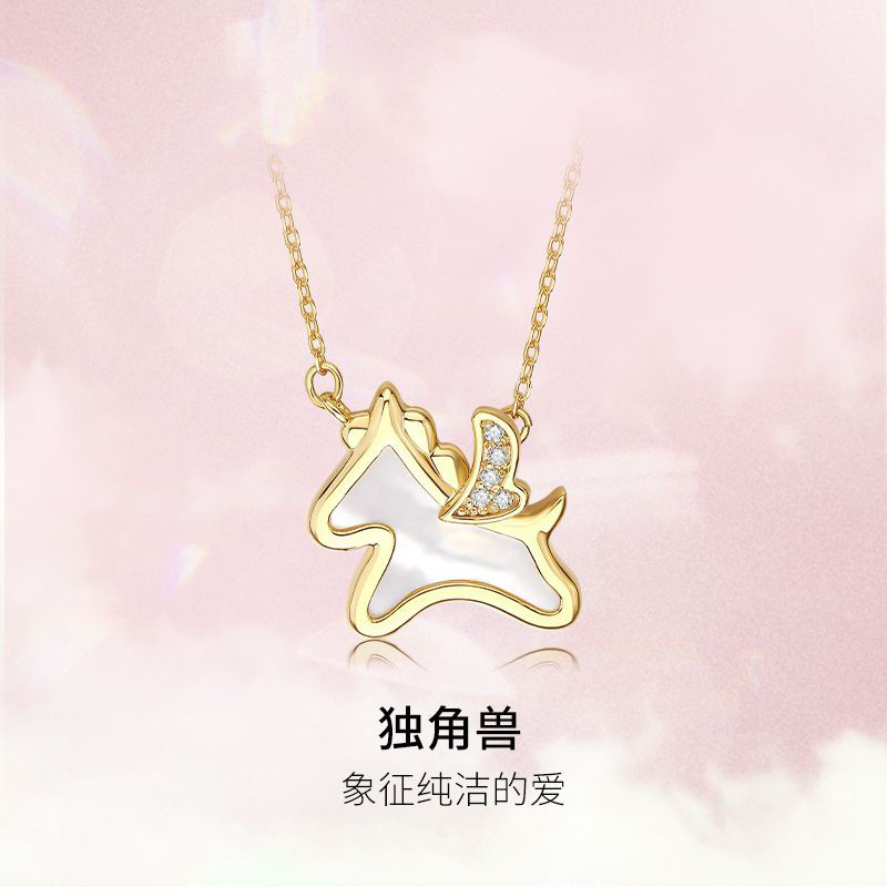 Vòng cổ kỳ lân ngọt ngào dễ thương và độc đáo