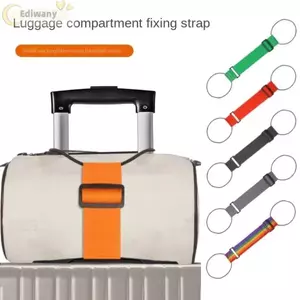 EDIWANY 1 / 2 Chiếc Dây Đeo Đàn Hồi Hành Lý, Dây Kết Nối Hành Lý Có Thể Điều Chỉnh Có Thể Tái Sử Dụng, Vali Du Lịch Đa Năng Di Động Dây Đeo Cố Định Phụ Kiện Luggag
