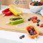 Khuôn làm kem Popsicle FANIELLAPOWELL, Khuôn làm kem có thể tái sử dụng có thể xếp chồng lên nhau, Silicone DIY Dễ dàng tháo dỡ có nắp và que Khuôn làm kem kẹo mút phô mai