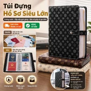 🔥Dung tích siêu lớn túi đựng tài liệu chống nước | Sổ lưu trữ tài liệu gia đình | Sổ tay sắp xếp tài liệu gia đình dạng