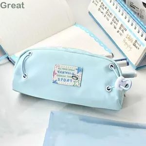 Bút Chì TUYỆT VỜI, Túi Đựng Bút Đa Năng Dung Tích Lớn, Túi Đựng Bút Chì Học Sinh Di Động Đơn Giản Đồ Dùng Văn Phòng Trường Học