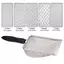 Cod thép không gỉ mèo xả rác Scoop lưới xẻng vật nuôi bò sát Cát Công cụ làm sạch