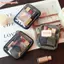 Túi lưu trữ FAVORITEGOODS, Túi trang điểm đa chức năng dung tích lớn, Dụng cụ sắp xếp vỏ cứng chống thấm nước PVC