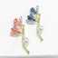 2025 Tính Khí Men Phong Lan Cao Cấp Thổ Cẩm Ngọc Trai Cao Cấp Thanh Lịch Đơn Giản Phụ Kiện Cao Cấp Corsage Pin 6.16