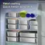 HL 316 Thép không gỉ Bảo Quản Thực Phẩm Khay Phục Vụ Hình Chữ Nhật Xúc Xích Mì Đĩa Trái Cây Có Nắp Nhà Bếp Tổ Chức Hộp Đựng Thực Phẩm LMWU
