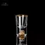 HL Pha Lê Sang Trọng Thủy Tinh Vodka Thủy Tinh Sake Shochu Thanh Thủy Tinh Rượu Mùi Đôi Đáy Vàng Lá Thủy Tinh Trà Quà Tặng Cao Cấp Rượu Cứng LMWU