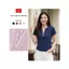 Áo phông nữ CARDINA chất liệu thun cotton tay cộc cổ V phối cúc nhiều màu 6ATC39