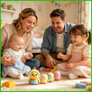 Đồ Chơi Âm Nhạc Gà Gà Ngộ nghĩnh Từ Tính Sáng Lên Tương Tác Di Chuyển Đồ Chơi Âm Nhạc Cho Trẻ Em Từ 0-6 Tháng tuổi saixit2vn