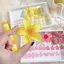 METUBE 80 Chiếc Kẹp Móng Vuốt Hoa, Bộ Phụ Kiện Tóc Macaron Ngọt Ngào, Dây Buộc Tóc Co Giãn Dễ Thương Sang Trọng Cho Nữ Bé Gái