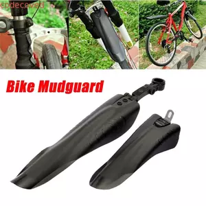 MOCOVED MTB Fender Đen Thời Trang 20 '' 22 '' 24 '' 26 '' 'Phía Trước Phía Sau Phụ Kiện Xe Đạp Có Thể Điều Chỉnh