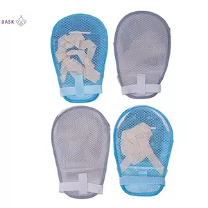 Găng tay kiềm chế Găng tay kiểm soát ngón tay Bảo vệ nhiễm trùng tay Găng tay cố định ngón tay cho bệnh nhân cao tuổi