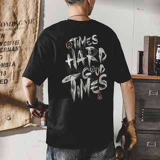 COD (Giao hàng trong 24 giờ) Áo Phông Nam Street Style Cotton Thoáng Khí Tay Ngắn #5254