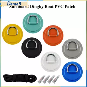 1 / 4 Chiếc Đàn Hồi Bungee Dây Ván Lướt Sóng Dinghy Thuyền Phụ Kiện Vòng Tròn Pad D Nhẫn