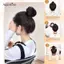 AqToCna Móng Vuốt Loại Kẹp Tóc Giả Bun Tổng Hợp Thẳng Chignon Kẹp Trong Trên Đuôi Tóc Nối Dài Updo Tóc Bun Tóc Mảnh Tóc Cho Nữ AqToCna