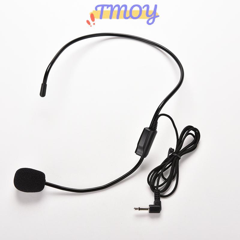 Tai nghe có dây giọng hát TMOY microfono cho loa khuếch đại giọng nói Mike TMOY